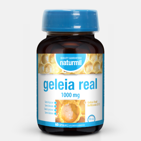 Geleia Real 1000 mg – 60 cápsulas – Naturmil