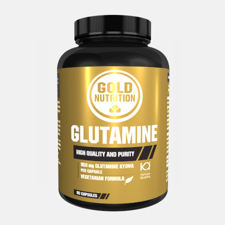 Glutamine 950 mg – 90 cápsulas – Gold Nutrition
