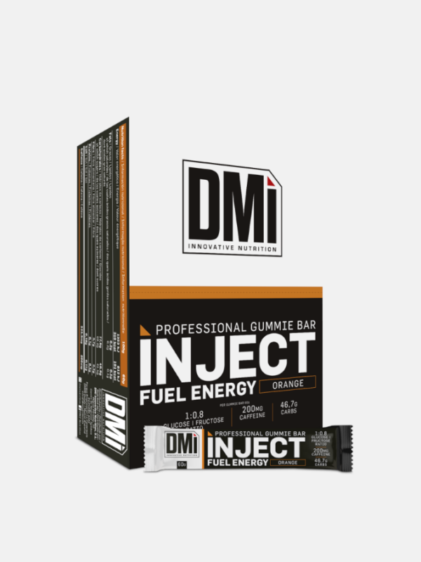 INJECT FUEL ENERGY GUMMIE Orange - 10 x 60g - DMI Nutrition