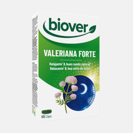 Valeriana Forte – 45 cápsulas – Biover
