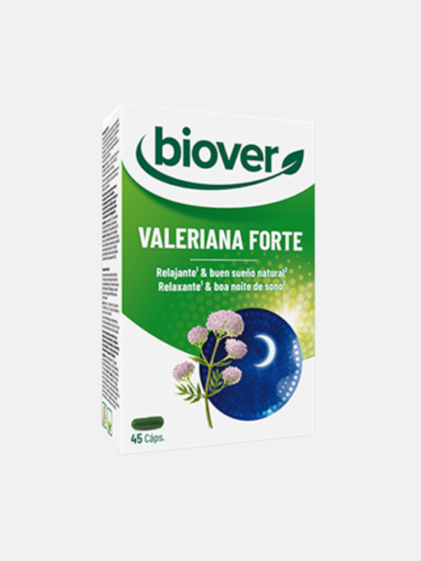Valeriana Forte - 45 cápsulas - Biover