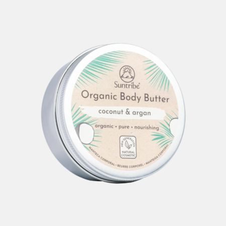 Manteiga de Coco e Argão Natural – 150ml – Suntribe