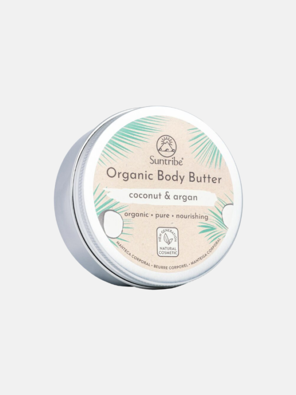 Manteiga de Coco e Argão Natural - 150ml - Suntribe