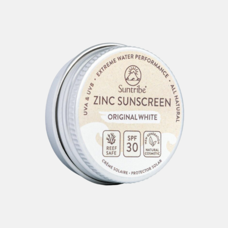 Zinc Sunscreen Face & Sport Original White SPF 30 – 15g – Suntribe