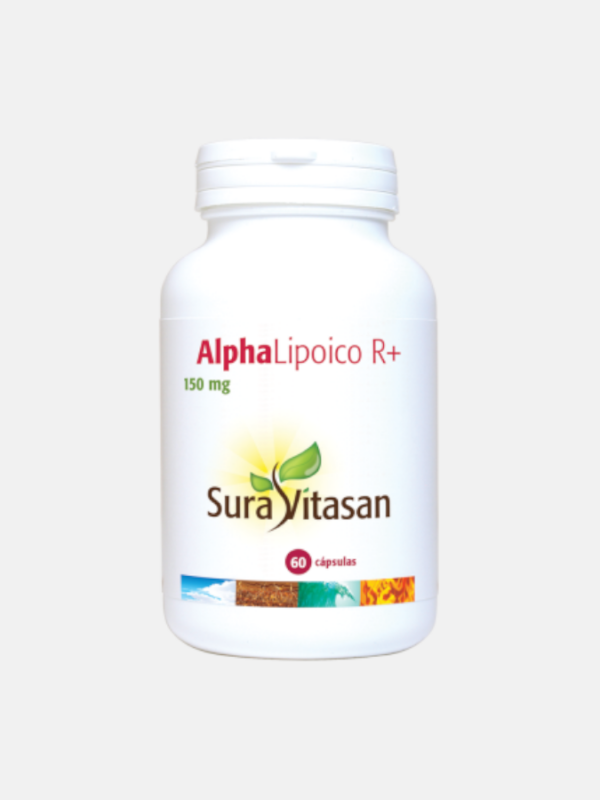 Alpha Lipoico R+ - 60 cápsulas - Sura Vitasan