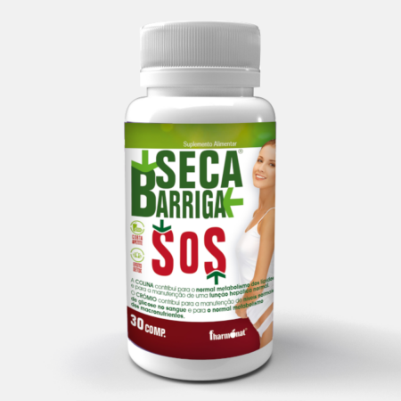 Seca Barriga SOS – 30 comprimidos – Fharmonat