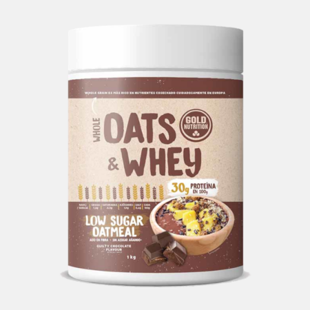 Oats & Whey chocolate – 1 kg – Gold Nutrition