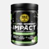 Pre-Workout Impact Green Apple - 400g - Gold Nutrition