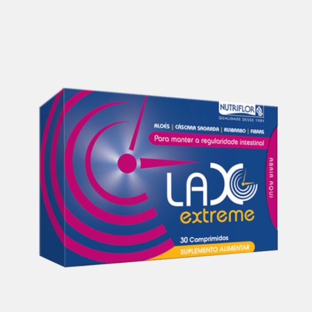 Lax Extreme – 30 comprimidos – Nutriflor
