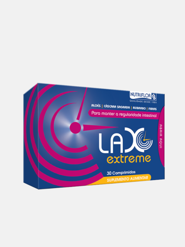 Lax Extreme - 30 comprimidos - Nutriflor
