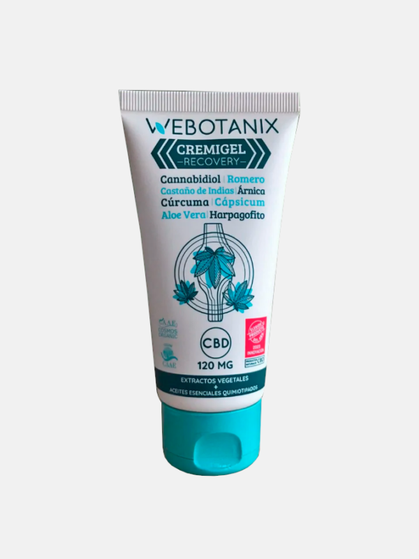 Cremigel Óseo CBD Recovery Bio - 75ml - WeBotanix