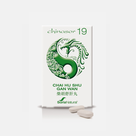 Chinasor 19 Chai Hu Shu Gan Wan – 30 comprimidos