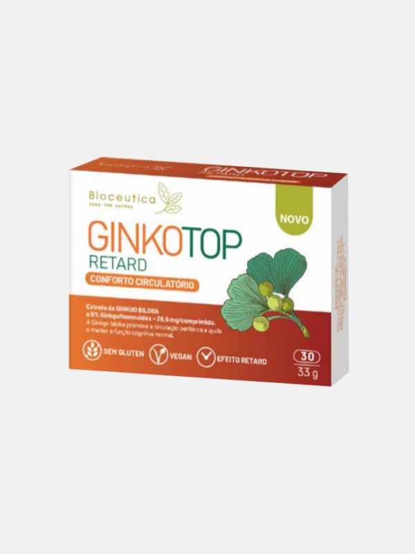 Ginkotop Retard - 30 comprimidos - Bioceutica