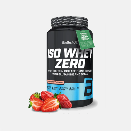 Iso Whey Zero Strawberry – 908g – BioTech