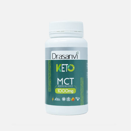 MCT Oil Keto – 60 cápsulas – Drasanvi