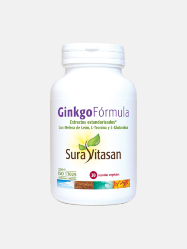Ginkgo Fórmula - 30 cápsulas - Sura Vitasan