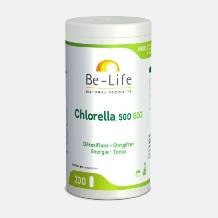 Clorela 500 BIO – 200 comprimidos – Be-Life