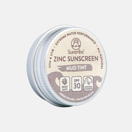 Zinc Sunscreen Face & Sport Mud Tint SPF 30 – 15g – Suntribe