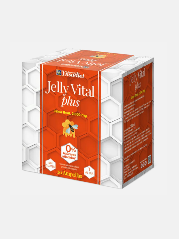 Jelly Vital Plus - 20 ampolas - Ynsadiet