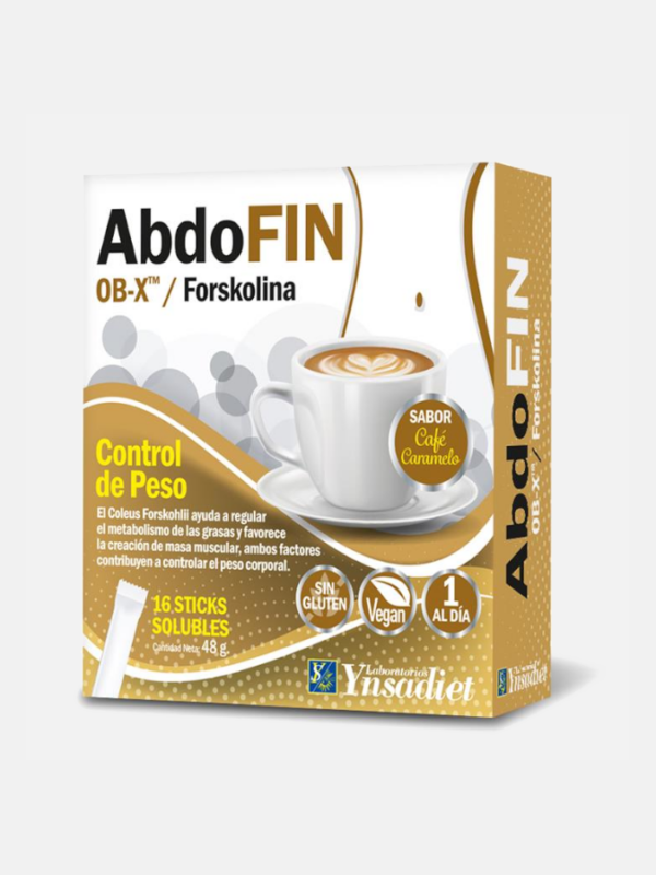 AbdoFIN sabor café caramelo - 16 sticks - Ynsadiet