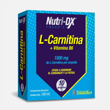 L-Carnitina – 10 ampolas – Nutri-Dx
