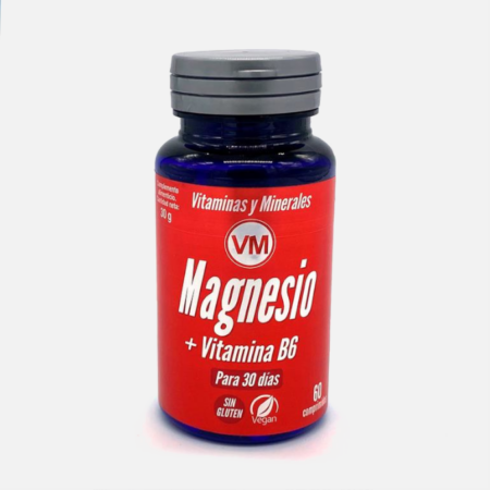 VM Magnésio + Vitamina B6 – 60 comprimidos – Ynsadiet