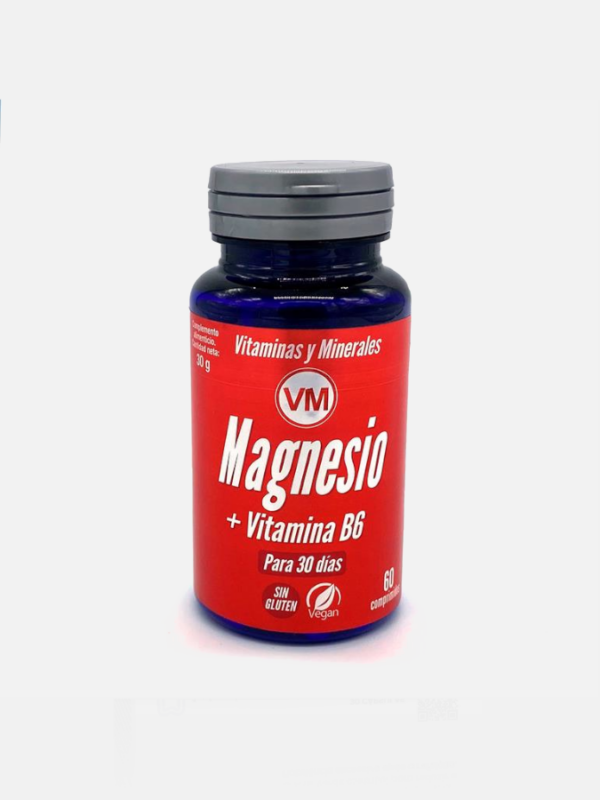 VM Magnésio + Vitamina B6 - 60 comprimidos - Ynsadiet