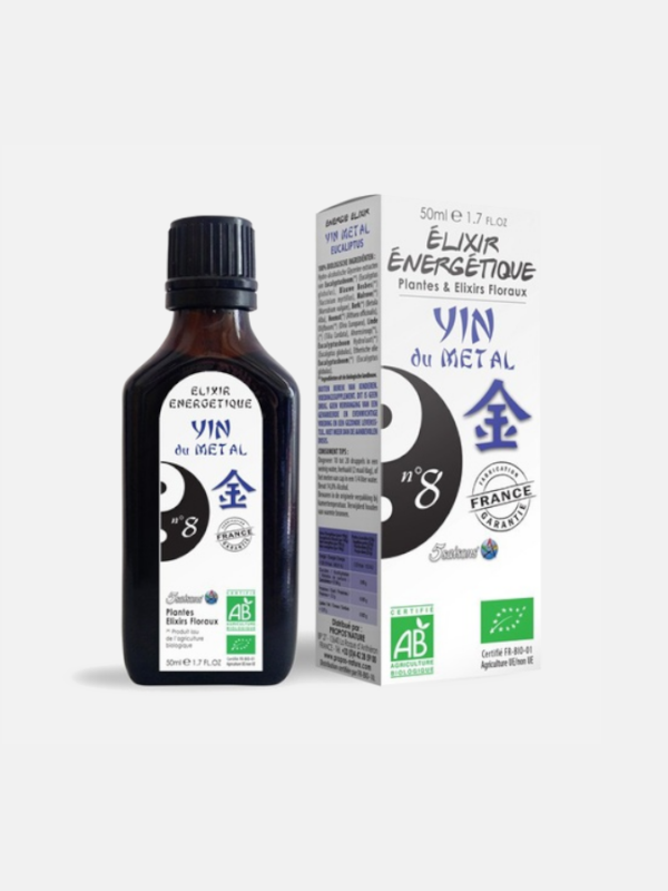 Elixir 8 Yin do Metal Eucalipto - 50ml - 5 Saisons