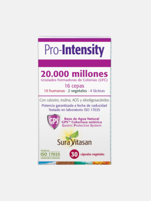 Pro-Intensity - 30 cápsulas - Sura Vitasan