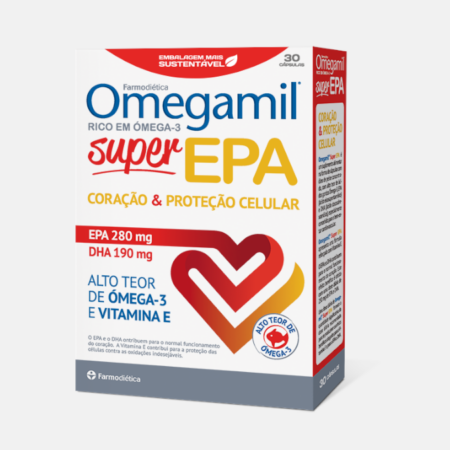 Omegamil Super EPA – 30 cápsulas – Farmodiética