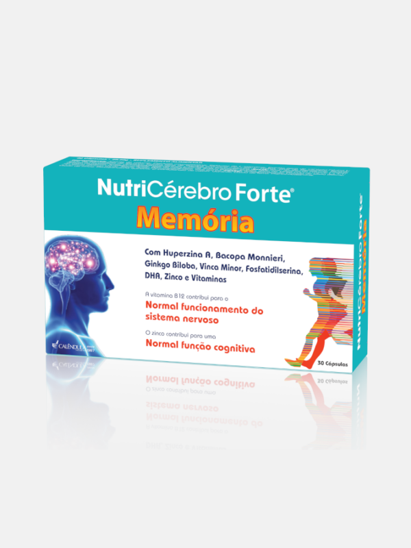 Nutricérebro Forte Memória - 30 cápsulas - Calêndula