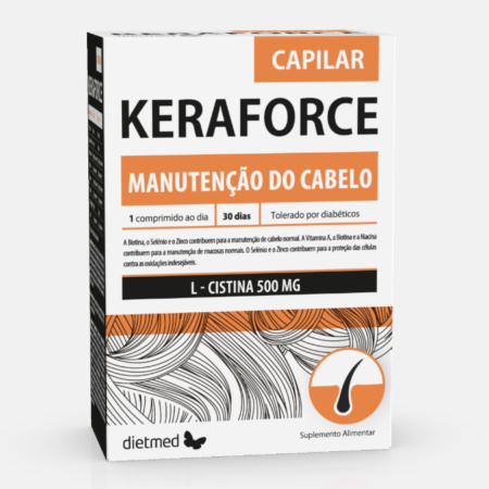 Keraforce Capilar – 30 comprimidos – DietMed