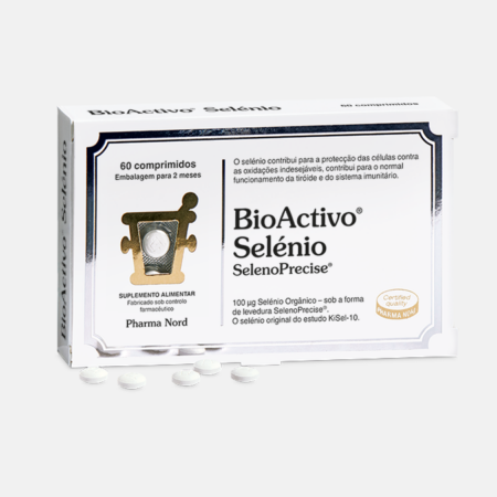 BioActivo Selénio – 60 comprimidos – Pharma Nord