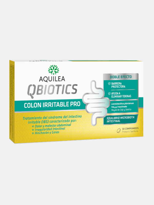 Aquilea QBiotics Cólon Irritável Pro - 30 comprimidos