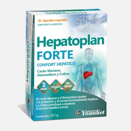 Hepatoplan Forte – 30 cápsulas – Zentrum