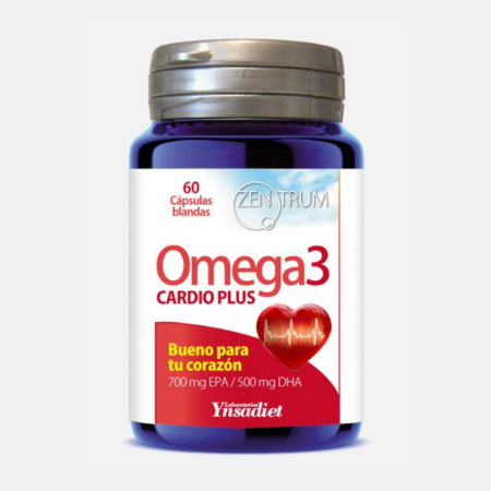 Cardio Plus Omega 3 – 60 cápsulas – Zentrum