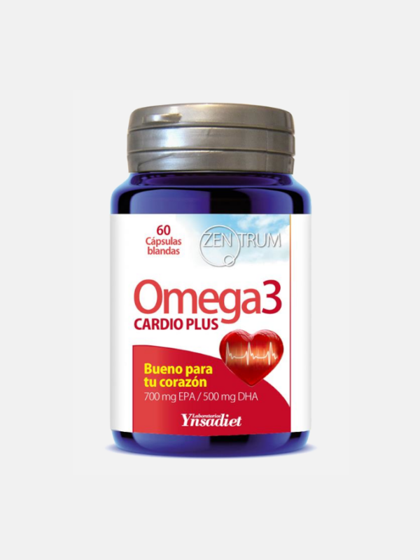 Cardio Plus Omega 3 - 60 cápsulas - Zentrum