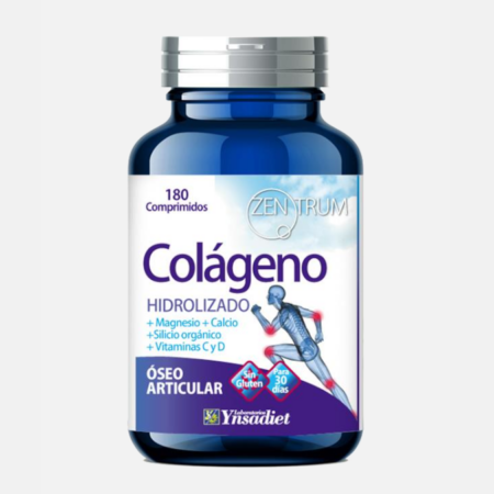 Colagénio Hidrolizado Suíno – 180 comprimidos – Zentrum
