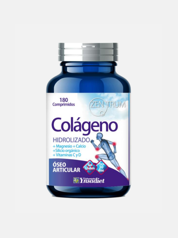 Colagénio Hidrolizado Suíno - 180 comprimidos - Zentrum