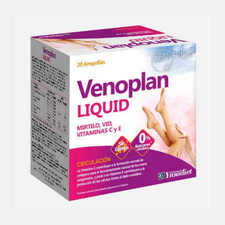 Venoplan Liquid – 20 ampolas – Zentrum