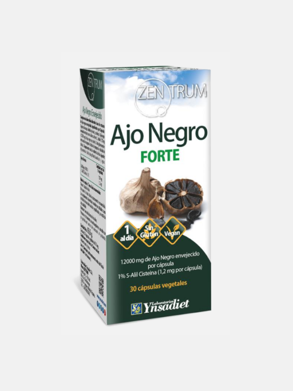 Alho Negro Forte - 30 cápsulas - Ynsadiet