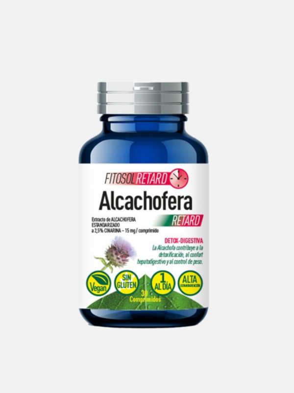 Alcachofra Fitosol Retard - 30 comprimidos - Ynsadiet