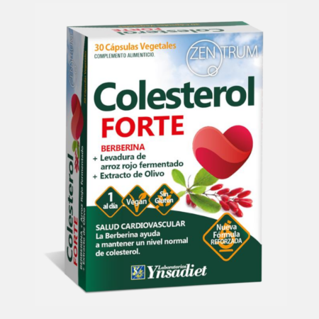 Colesterol Forte – 30 cápsulas – Zentrum