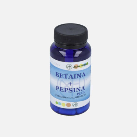 Betaina + Pepsina Plus – 60 Cápsulas – Alfa Herbal
