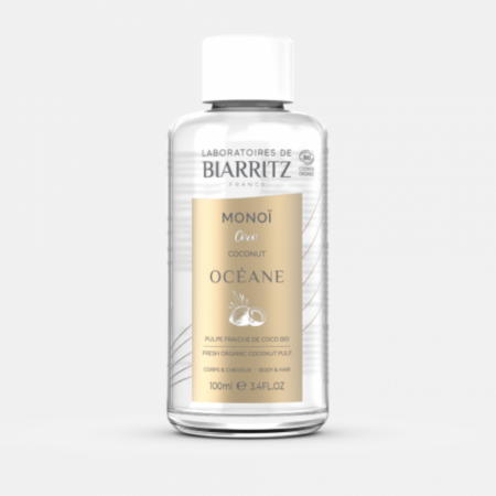 OCÉANE Monoi oil Coconut Bio – 100ml – Biarritz
