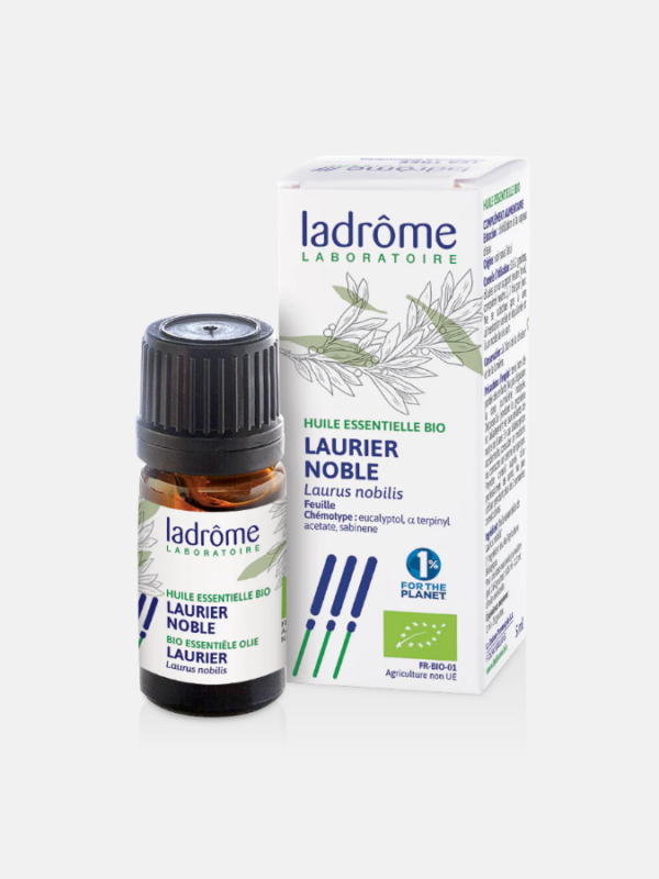 OE Louro Laurus nobilis Bio - 5ml - Ladrôme