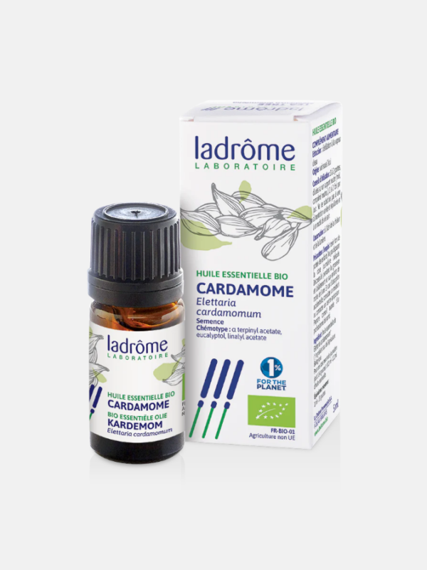 OE Cardamomo Elettaria cardamomum Bio - 5ml - Ladrôme