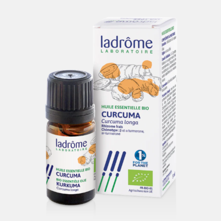 OE Curcuma Curcuma longa Bio – 5ml – Ladrôme