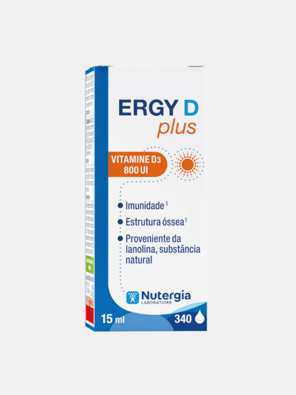 ERGY D plus - 15ml - Nutergia