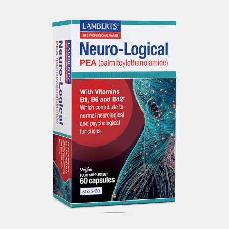 Neuro-Logical PEA (palmitoiletanolamida) – 60 cápsulas – Lamberts